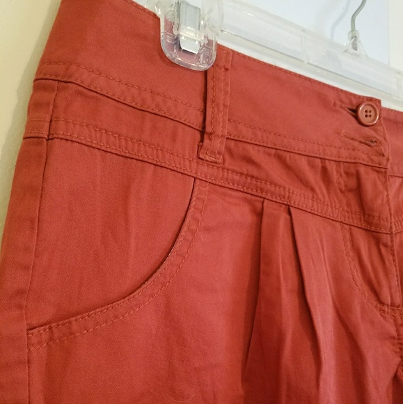 Macy's American Rag Dark Orange Shorts - Picture 4 of 5